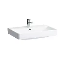 Laufen Pro S - Praustuvas 70x47 cm, 1 čiaupo anga, LCC, balta H8109674001041