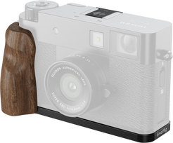 SmallRig 5224 L-Shaped Mount Plate with Wooden Handle for FUJIFILM X half Black