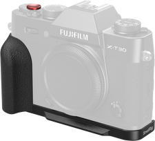 SmallRig 5663 L-Shaped Mount Plate with Silicone Handle for FUJIFILM X-T30 / T30 II / T30 III Black