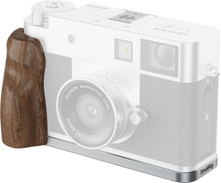 SmallRig 5223 L-Shaped Mount Plate with Wooden Handle for FUJIFILM X half Silver