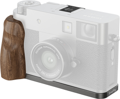 SmallRig 5394 L-Shaped Mount Plate with Wooden Handle for FUJIFILM X half Charcoal Silver