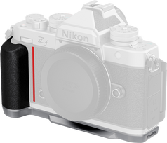 SmallRig 5706 L-Shaped Mount Plate with Silicone Handle for Nikon Z f Silver