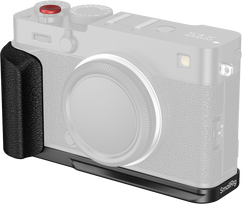 SmallRig 5448 L-Shaped Mount Plate with Silicone Handle for FUJIFILM X-E5 Black