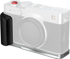 SmallRig 5447 L-Shaped Mount Plate with Silicone Handle for FUJIFILM X-E5 Silver