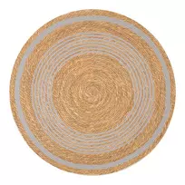 Kilimas SELITA D100cm, naturali/pilka
