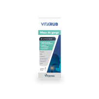 VITAVEA VITA’RUB purškalas gerklės komfortui, 15 ml