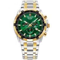 Swiss Alpine Military Star Fighter Chronograph 7043.9144