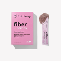 Fruttberry + fiber skaidulų mišinys su uogomis, 30vnt porcijų (150g)