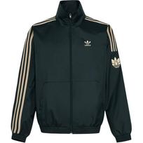 Adidas Originals Adicolor Sportinis Džemperis Sportas Fitnesas Laisvalaikio Dryžuotas Ilgomis Rankovėmis Striukė Unisex Striukės KV8855 L black