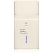 Korres Natural Sheer Foundation lengvos tekstūros makiažo pagrindas natūraliai išvaizdai atspalvis 02 Medium 30 ml