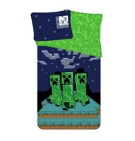 Jerry Fabrics Vaikiška Patalynės Komplektas Minecraft „Sssleep Tight“ 140x200, 2 vnt.