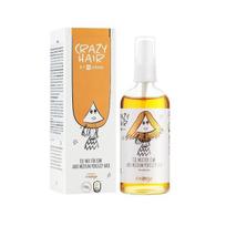 HISKIN Crazy Hair Aliejų mišinys mažo ir vidutinio poringumo plaukams su apelsinų kvapu, 100 ml