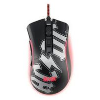 Subsonic SA5612-A1 laidinis ergonominis AC/DC žaidimų pelė, 7200 DPI, 7 programuojami mygtukai