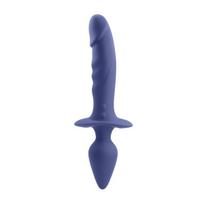 Vibratorius Gender X Dual Defender, violetinis