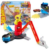 „Hot Wheels City“ super gaisrinės stoties gelbėjimo žaidimų rinkinys (JHL95) – veiksmo kupinas gaisrinės trasos rinkinys