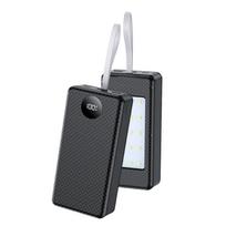 Pasidaryk pats USB įkroviklio dėžutė 18650 baterijos maitinimo dėklas Skaitmeninis ekranas 12x18650 baterijų įkrovimui Išorinis dėklas USB QC3.0 PD22.5W A žalia