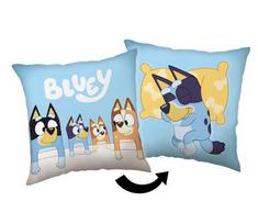 Jerry Fabrics dekoratyvinė pagalvėlė „Bluey“ 40x40 – minkšta ir smagi vaikiška pagalvė