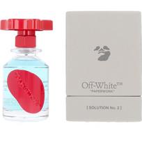 „Off-White Solution No. 2“ uniseks tualetinis vanduo 100 ml – gaivi energija su medienos gelme