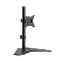 Monitoriaus laikiklis Sbox LCD-F012-2 vieno monitoriaus stalo laikiklis, 17"–32", VESA 75x75 / 100x100, juodas