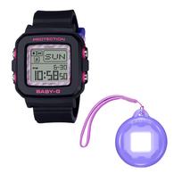 Casio Kuromi bendradarbiavimo modelis, juodas Baby-G laikrodis, Baby-G+Plus BGD-10KKM-1JR, Moteriškas, juoda