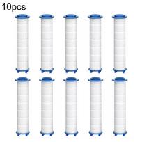 10pcs PP Cotton Filter Element Shower Head Filter Shower Head High Pressure Purifying Water Quality Showerhead Filter Element