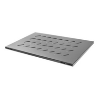 Lanberg 1U 1000mm juoda lentyna 19" spintoms