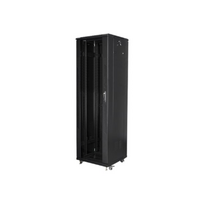 Lanberg 19" 42U juoda stovinti rack spinta 600x600