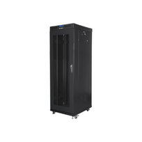 LANBERG 19" 37U Rack Stovas 600x800 Juodas su Perforuotomis Durimis LCD V2