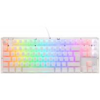 Ducky One 3 Aura White TKL Gaming RGB LED - MX-Speed-Silver