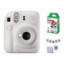 Fujifilm Instax Mini 12 Clay White + ACC