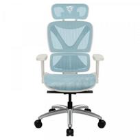 ThunderX3 XTC Ergonomic Office Chair white/ blue