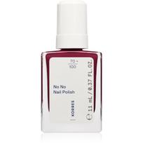Korres No No Nail Polish maitinamasis nagų lakas atspalvis 59 Burgundy Red 11 ml