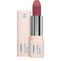Korres True Velvety Lipstick kreminės konsistencijos satino efekto lūpų dažai atspalvis Plum Rose 3 g
