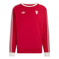 Adidas Originals Manchester United futbolo džemperis su apvalia apykakle ir ilgomis rankovėmis vyriškas džemperis JM5563 M