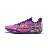 Li Ning Blade 6 V2 Krepšinio bateliai Vyriškas sportbačio modelis Fluorescentinis-Rožinis Violetinis Raudonas ABAV087-32 43 pink