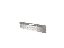Rampa slenksčiui RIDDER VERDAL S, apie 78 x 20 cm, slenksčio aukštis 0–30 mm, chromuotas aliuminis,