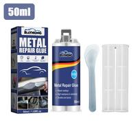 100g Skysto metalo užpildas A+B rinkinys Klijai Metalų sujungimas Remontas ketaus radiatoriui Šaltas suvirinimas Atspari aukštai temperatūrai remonto pasta