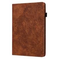 Skirta Apple iPad/Samsung Galaxy Tab/Huawei Matepad/Amazon/Lenovo Tab/Redmi Pad/Realme Pad Oda Įspaudimo procesas Povo gėlių planšetinių kompiuterių dėklas Samsung Galaxy Tab A7Lite raudona