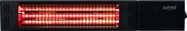 Infraraudonųjų spindulių šildytuvas SUNRED RDS-15W-B, 1500 W, juoda