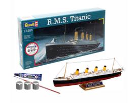Revell - R.M.S. Titanic dovanų komplektas, 1/1200, 75804