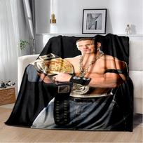 Imtynių pramoga John Felix Anthony Cena pledas Minkštas ir šiltas flanelės pledas Pledai piknikui lovoms Dekoras 75x90cm