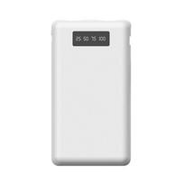 Pasidaryk pats 2x21700 Baterijų Power Bank Dėklas Be litavimo Įmontuotas Skaitmeninis Ekranas Apsauga nuo Perkrovos ABS Medžiaga juoda