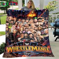 Fashion Wrestling Sport W-Wwe Print Blanket Flannel Thin Blanket Portable Home Travel Office Lunch Break Blanket Bath Towel Gift 75x90cm