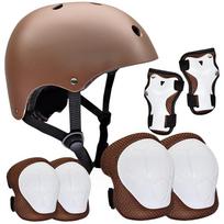 Tingbai Kids 7-Piece Roller Skating Scooter Protective Gear Set