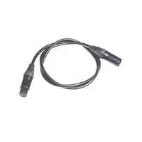 Canare L-2T2S mikrofono kabelis 6,0mm, XLR (M) / XLR (F) 10m, BLK CA-2TS-M/F-BLK-10