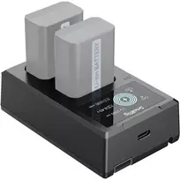 SMALLRIG 4081 AKUMULIATORIŲ ĮKROVIKLIS NP-FW50 AKUMULIATORIAMS 4081