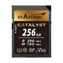 Exascend Catalyst UHS-II SD card, V60, 256GB EX256GSDV60