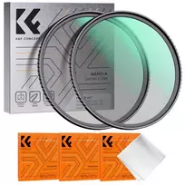 K&F Concept 82mm K Series Black Mist Filter Kit 1/4 + 1/8 + Cleaning Cloths
