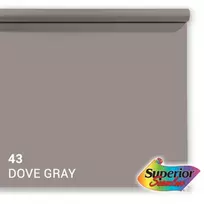 Superior Background Paper 43 Dove Grey 1.35 x 11m