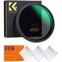 K&F Concept 82MM Nano-X Kintamas/Fader ND Filtras, ND2ND32, W/O Black Cross